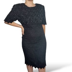 Vintage Beaded flapper dress